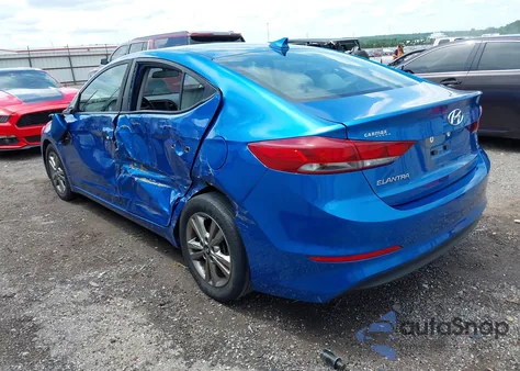 2018 Hyundai Elantra Sel from USA, damaged, VIN 5NPD84LF7JH226476